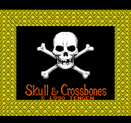 Skull & Crossbones Title Screen